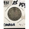Image 2 : 1931 CANADA 25 CENTS! VG-10