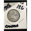 Image 2 : 1952 CANADA  25 CENTS LOW RELIEF!EF-40