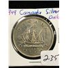 Image 2 : 1949 CANADA SILVER DOLLAR!MS-60