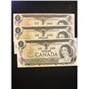 Image 1 : 1973 CANADA $1.00 NOTES! 3 IN SEQUENCE!CHOICE UNC!