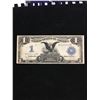 Image 1 : 1899 $1.00 U.S.A SILVER CERTIFICATE! BLACK EAGLE!
