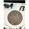 Image 2 : 1904 CANADA 25 CENTS! G-6
