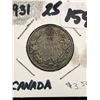 Image 2 : 1931 CANADA 25 CENTS! VG-10