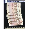 Image 1 : 1986 BANK OF CANADA $2.00 NOTES! LOT OF 10 NOTES IN SEQUENCE! CHOICE UNC!