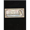 Image 1 : 1954 BANK OF CANADA $5.00 NOTE!