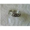 Image 2 : RING - 925 STERLING SILVER - CUTOUT DESIGN -RETAIL ESTIMATE $150