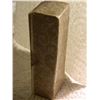 Image 2 : HAND CARVED MARBLE PEDESTAL - ORIENTAL RAT ON TOP - REDISH MARBLE - 2  3/4" TALL - ORIENTAL WRITING 