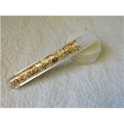 VIAL OF 24K GOLD FLAKES