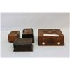 Image 1 : FOUR WOOD JEWELLRY BOXES