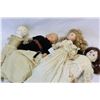 Image 2 : LOT OF VINTAGE PORCELAIN DOLLS