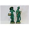 Image 1 : TWO POTTERY EASTERN FIGURES