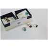Image 3 : TEN GEMSTONE RINGS