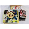 Image 1 : BOX AND BINDER AND TIN OF HOCKEY CARDS