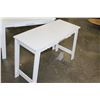 Image 2 : WHITE 1 DRAWER DESK