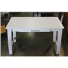 Image 1 : WHITE 1 DRAWER DESK