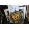 Image 2 : LOT OF SMALL PRINTS AND PAINTINGS