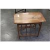 Image 2 : ANTIQUE MAGAZINE RACK TABLE