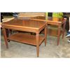 Image 1 : PAIR OF TEAK ENDTABLES