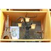Image 1 : CANDLE STAND EIFFEL TOWER TEALIGHT HOLDER AND DRAGON ORANMENT AND DEHYDRATOR