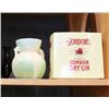 Image 1 : SHELF LOT OF POTTERY ICE BUCKET