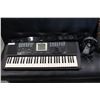 Image 1 : YAMAHA KEYBOARD, SMASUNG SPEAKER + SENNHEISER WIRELESS HEADPHONES W/ DOCK