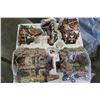 Image 1 : LARGE PORCELAIN CHRISTMAS VILLAGE SET