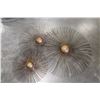 Image 1 : SUNBURST WALL MEDALLIONS SET
