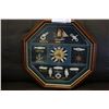 Image 1 : NAUTICAL SHADOW FRAMED CLOCK
