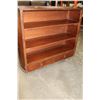 Image 2 : VINTAGE WALNUT OPEN SHELF WITH 2 DRAWERS