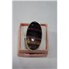 Image 1 : LADIES .925 SILVER FLUORITE GEMSTONE RING RETAIL $200