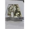 Image 2 : TWO TRAYS OF SILVER TONE JEWELLRY