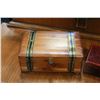 Image 2 : TWO WOOD JEWELLRY BOXES