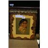 Image 1 : LOT OF FIVE NATIVE PORTRAITS ON BOARD