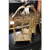 Image 1 : TWO METAL WINE HOLDERS