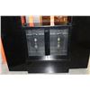 Image 2 : 4 PIECE BLACK LACQUER STORAGE CABINETS