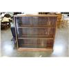 Image 1 : OAK GLASSDOOR DISPLAY CABINET