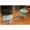 Image 2 : 2 VINTAGE CAST POGODA LANTERNS + CAST SPINKLERS