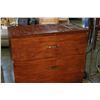 Image 2 : 4-DRAWER STAINED WOOD DRESSER