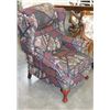 Image 2 : WINGBACK RECLINER CHAIR WITH PAW FEET