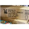 Image 1 : FOUR DOZEN CLEAR 16 OUNCE AND 20 OUNCE BELL TUMBLERS