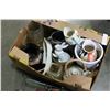 Image 1 : LOT OF CERAMIC PLANTERS ETC