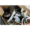 Image 3 : LOT OF CERAMIC PLANTERS ETC