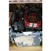 Image 1 : TOTE OF R/C TRUCKS AND REMOTES
