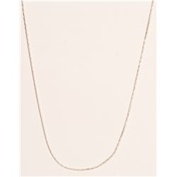 Sterling Silver Necklace (2.0g)