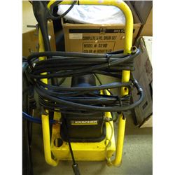 KARCHER PORTABLE POWER WASHER WITH HOSE AND WAND