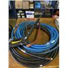 Image 1 : 2 PRESSURE WASHER HOSES/WAND & HACKSAW