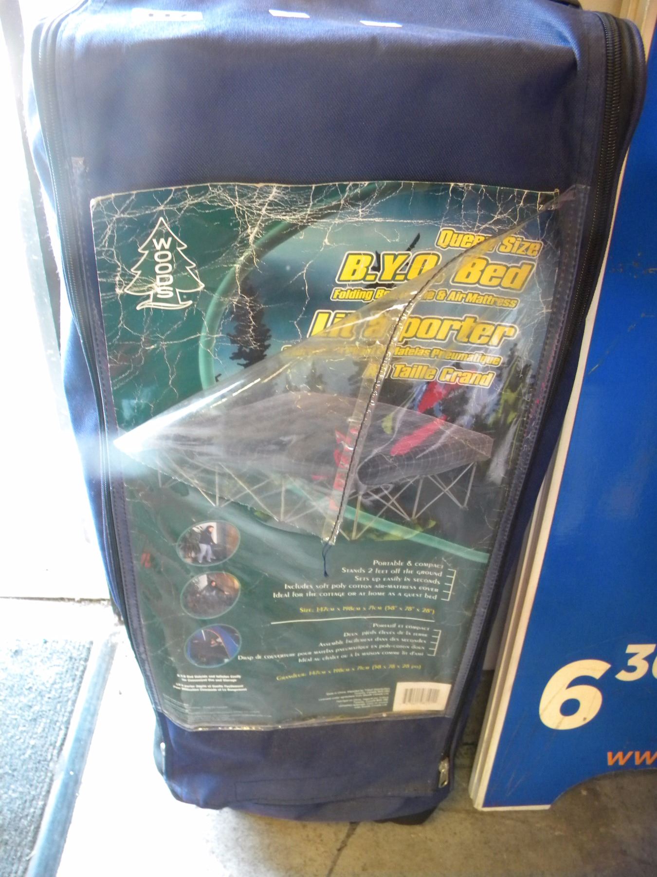 WOODS BYO QUEEN SIZE BED