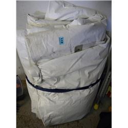 LARGE WHITE TARP