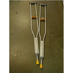 PAIR OF CRUTCHES