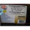 Image 1 : BOX OF GRIP RITE 5" SCREWS